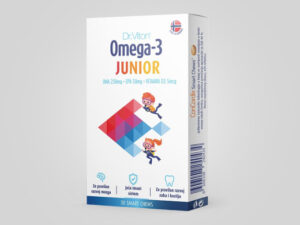 Dr. Viton Omega-3 JUNIOR таблети за џвакање, 30 таблети