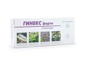 Gynex Forte, 10 вагитории
