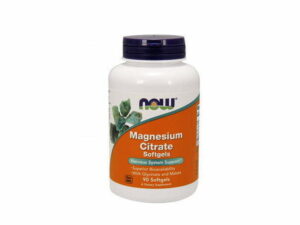 NOW Magnesium Citrate 400mg, 90 меки каспули